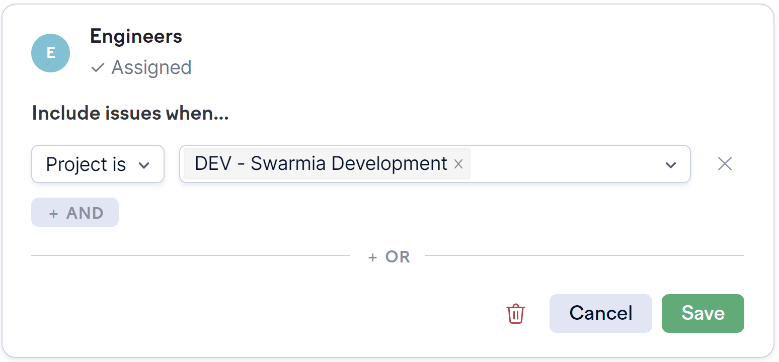 Swarmia - Issue ownership mapping